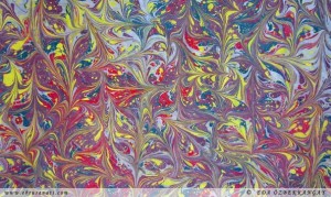 To see this amazing Ebru artist's work, please visit: http://molempire.com/2011/08/01/painting-on-water-the-art-of-ebru/